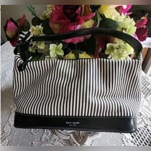 Kate Spade *Chic* Striped Handbag Shoulder-bag